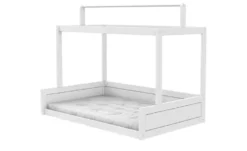 Lifetime Bett mit Stoffdach 120cm Montessori
