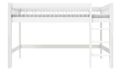 Lifetime Halbhohes Bett mit gerader Leiter Breeze