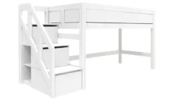 Lifetime Halbhohes Bett mit Treppe