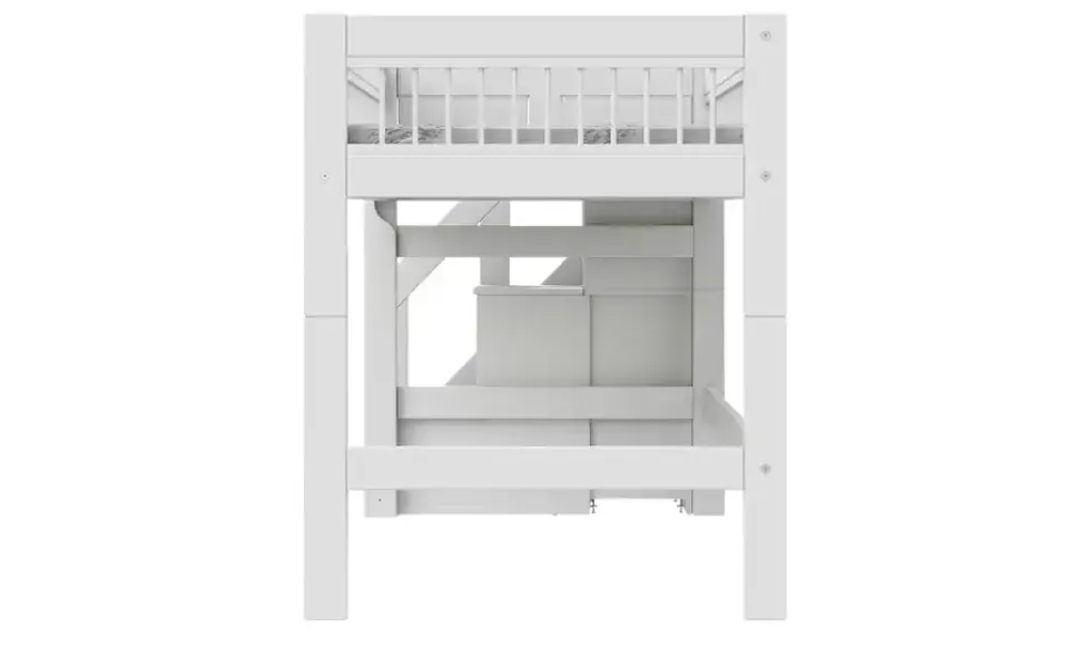 Lifetime Halbhohes Bett mit Treppe Breeze