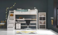 Lifetime Hochbett mit Treppe Basis