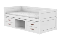 Lifetime Kojenbett mit Regalen Basis