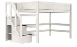 Lifetime Mittelhochbett mit Treppe Basis