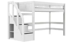 Lifetime Mittelhochbett mit Treppe Breeze