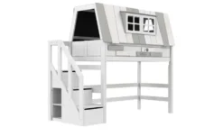 Lifetime Mittelhohes Abenteuerbett mit Treppe My Hangout