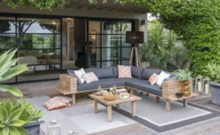Lounge - Set aus Massivholz Wellington