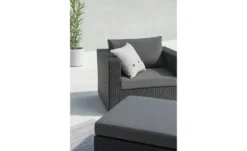 Loungetisch mit Glasplatte Casablanca