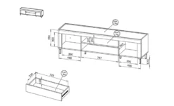 Lowboard Mossa