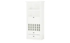 maison bleue Barschrank mit Weinregal Petit Chalet