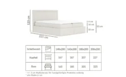 maison de rêve Boxspringbett mit Stauraum