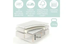 maison de rêve Boxspringbett mit Stauraum Passion