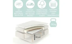 maison de rêve Boxspringbett mit Stauraum Passion