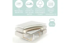 maison de rêve Boxspringbett mit Stauraum Monpelli