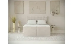 maison de rêve Boxspringbett mit Stauraum Sansa