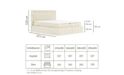 maison de rêve Boxspringbett mit Stauraum