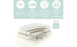 maison de rêve Boxspringbett mit Stauraum