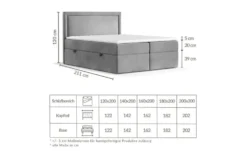 maison de rêve Boxspringbett mit Stauraum