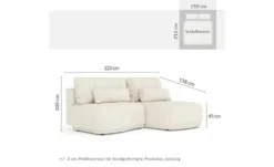 maison de rêve Ecksofa Batu
