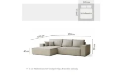 maison de rêve Ecksofa Maze