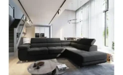 MASSENO Ecksofa mit Schlaffunktion Apiro