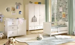 Massivholz-Drehtürenschrank aus Massivholz Landliv