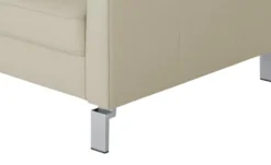 Max Schelling Ledersofa mit Winkelfüßen Maximum