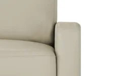 Max Schelling Ledersofa mit Winkelfüßen Maximum