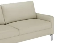 Max Schelling Ledersofa mit Winkelfüßen Maximum