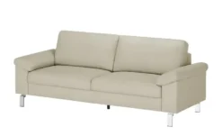Max Schelling Ledersofa mit Winkelfüßen Maximum