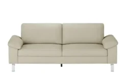 Max Schelling Ledersofa mit Winkelfüßen Maximum