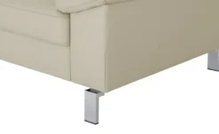 Max Schelling Ledersofa mit Winkelfüßen Maximum