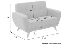 Max Winzer Einzelsofa Jerry