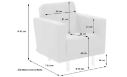Max Winzer Sessel Jasmin