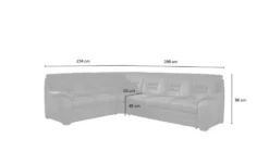 meinSofa Ecksofa Franka
