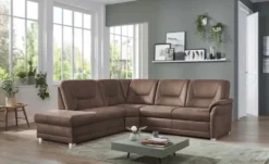 meinSofa Ecksofa aus Mikrofaser Edda