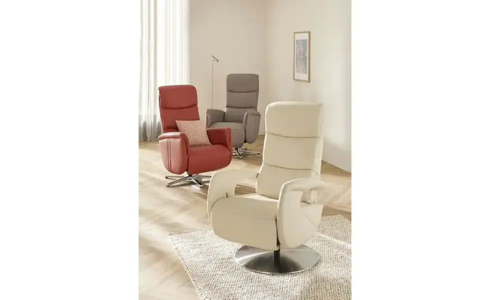 meinSofa Drehsessel Leder Franzi-L
