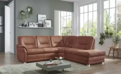 meinSofa Ecksofa aus Mikrofaser Edda