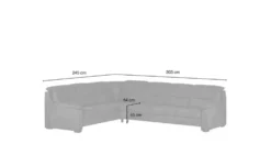 meinSofa Ecksofa Vera