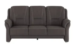 meinSofa Sofa 3-sitzig aus Mikrofaser Wilma