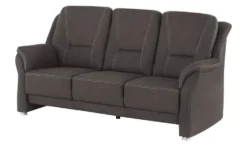 meinSofa Sofa 3-sitzig aus Mikrofaser Wilma