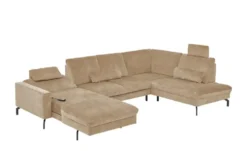 meinSofa Wohnlandschaft aus Mikrofaser Grace
