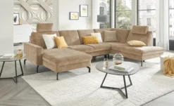 meinSofa Wohnlandschaft aus Mikrofaser Grace