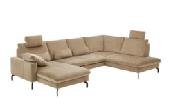 meinSofa Wohnlandschaft aus Mikrofaser Grace