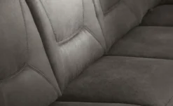 meinSofa Wohnlandschaft aus Mikrofaser Edda