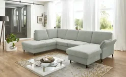 meinSofa Wohnlandschaft aus Flachgewebe Veit