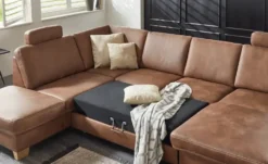 meinSofa Wohnlandschaft Leder Samu