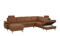 meinSofa Wohnlandschaft mit Sitz- und Rückenbezug aus Leder Kathi