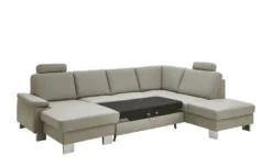 meinSofa Wohnlandschaft mit Sitz- und Rückenbezug aus Echtleder Samu-L