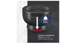 Meisterkoch Mörser mit Stößel Optimus