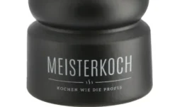 Meisterkoch Pfeffermühle Schwarz Matt
